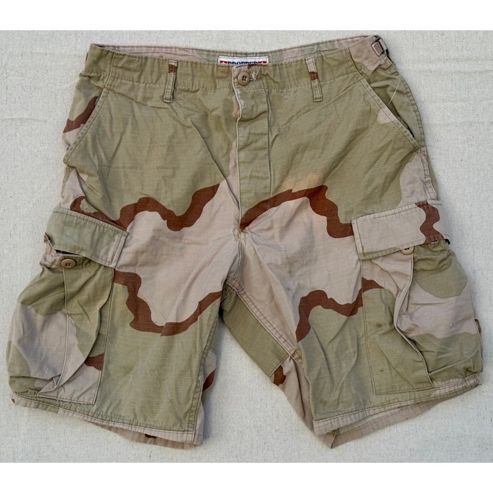 Propper Mens Desert Camo Cargo Shorts Ripstop Tactical Military 33 Adjustable